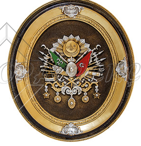 68-A OVAL ARMA ALTIN 60X70