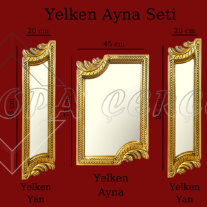 Yelken Ayna Seti Ölçülü