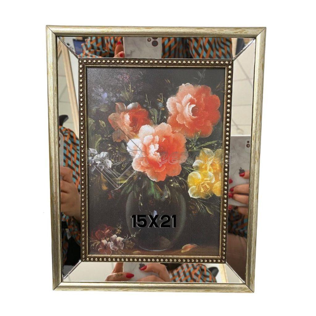 15x21 cm 37C-G200 Ayna Kenarlı